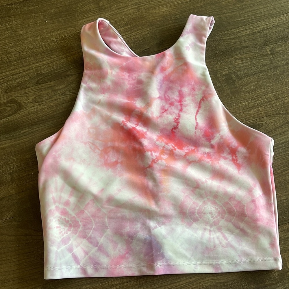 Pink Tie Dye Workout Set - Picture 2 of 5